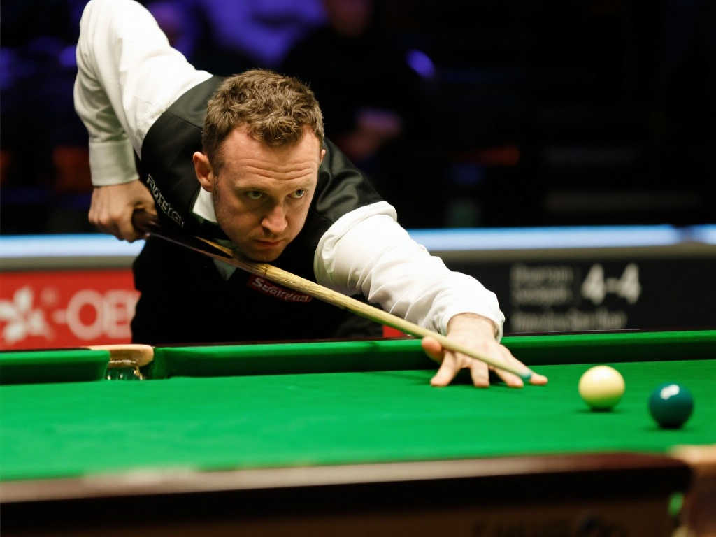 斯诺克世锦赛32强战:塞尔比首阶段险胜沃拉斯顿5-4 斯诺克世锦赛32强战:塞尔比首阶段险胜沃拉斯顿5-4