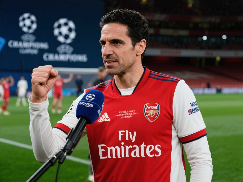 阿尔特塔：仅一步之遥，欧冠决赛胜利在望！